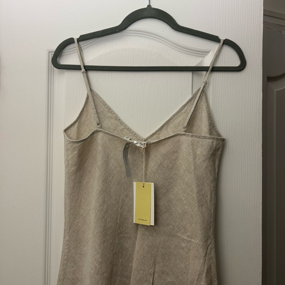 NWT Aritzia linen “Only linen slip midi dress” - spaghetti straps - Picture 9 of 16
